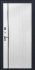 	межкомнатные двери 	Luxor панель ФЛП-541 белая чёрный